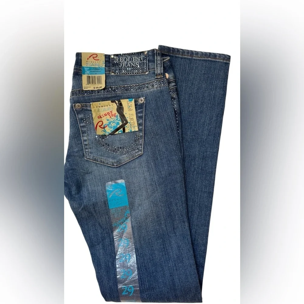 Vintage Request Jeans Women's Size 29 sexy & shiny new